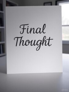 finial thought for the interior painting